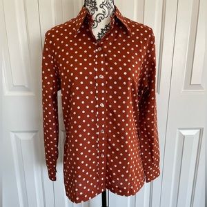 Vintage polka dot shirt 🧶